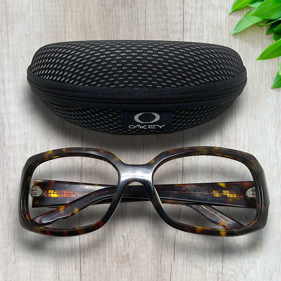 Oakley Tortoiseshell Eyeglasses Sunglasses Frames Only Branded Case OX1091 - Picture 1 of 7
